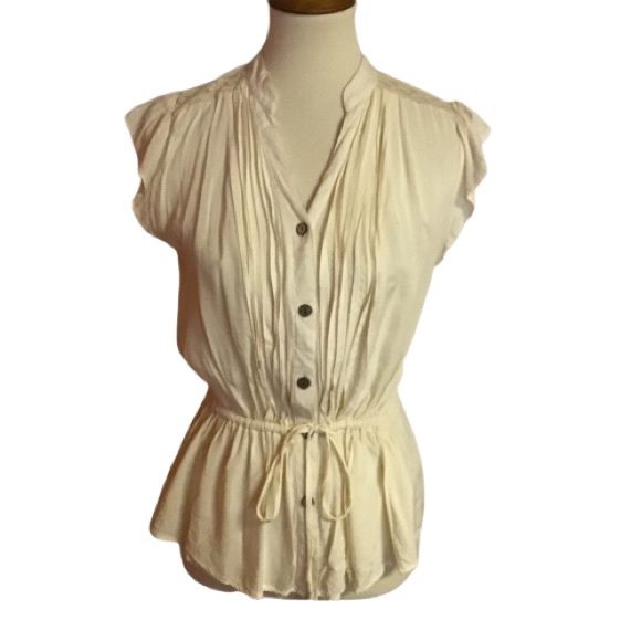 mine Tops - Feminine lace boho summer top